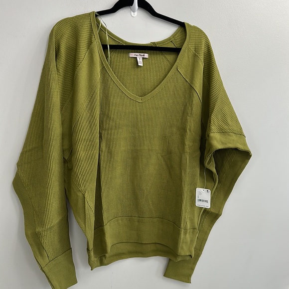 NWT Free People Santa Clara Thermal Ferngully - Picture 6 of 7